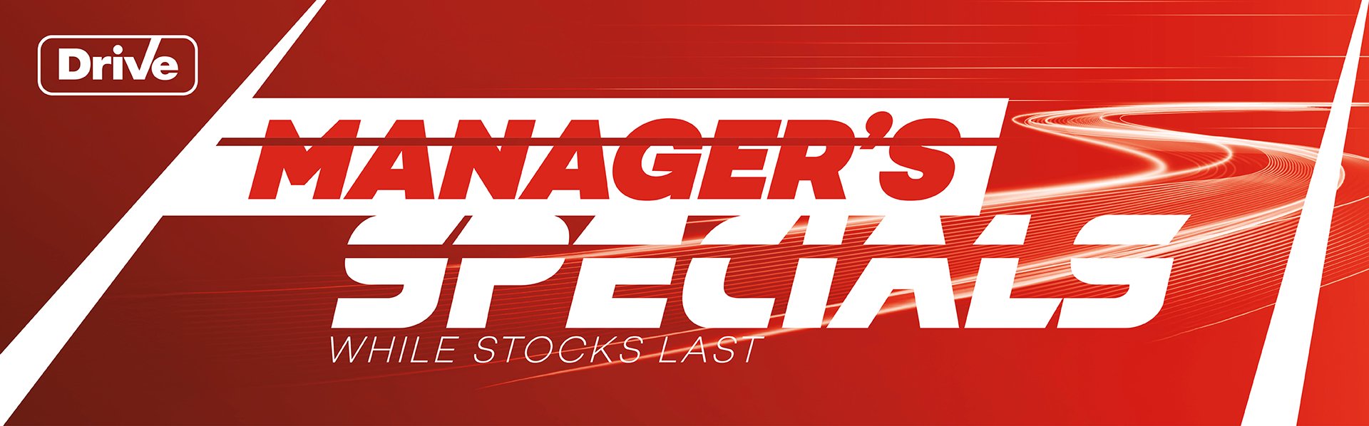 Drive Motor Retail manager's special car offers