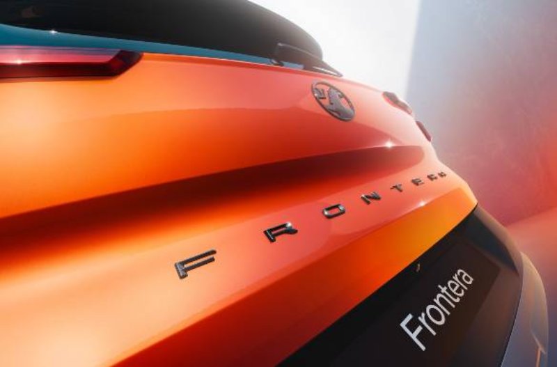 frontera black styling rear