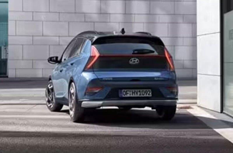 Hyundai bayon rear