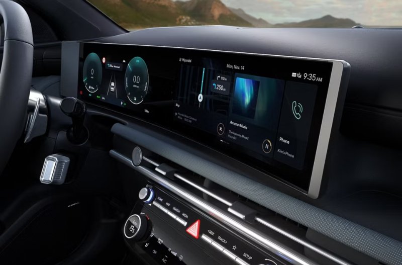 Hyundai Tucson screen