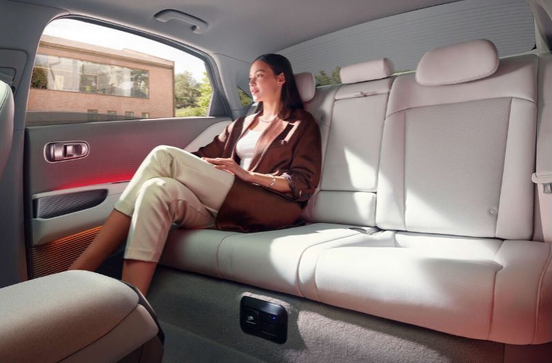 Ioniq 6 rear seats