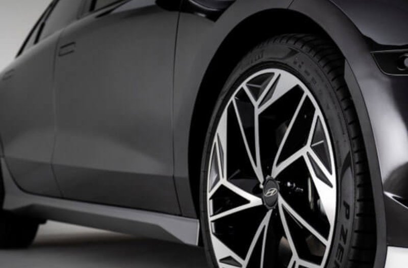 Ioniq 6 wheels close up
