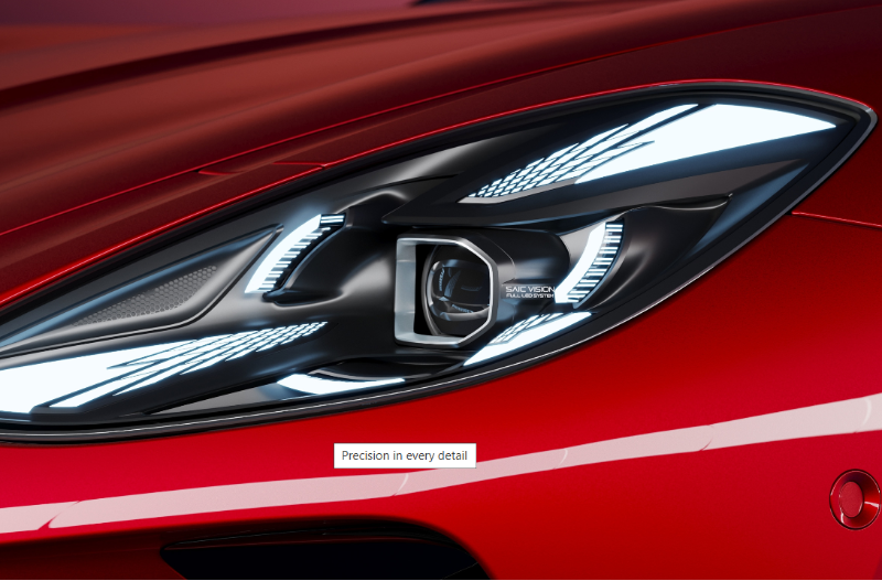 MG CYBERSTER HEADLIGHTS