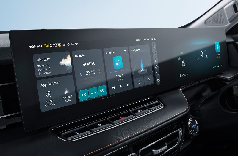 mg hs infotainment system