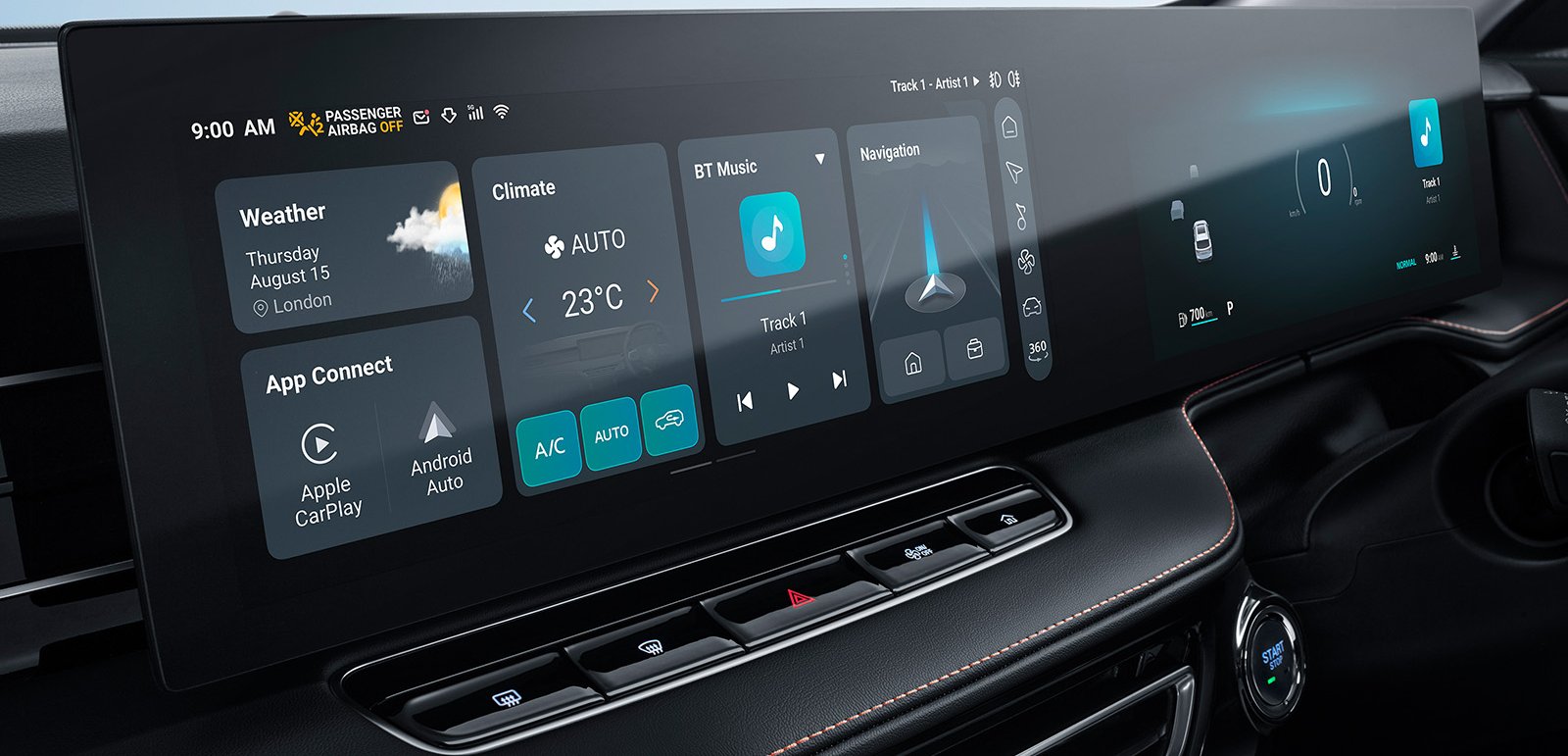 MG HS INFOTAINMENT SYSTEM
