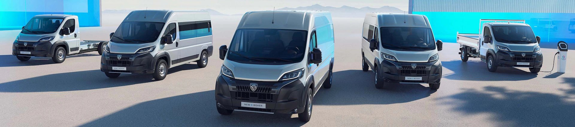 peugeot E-Boxer range of vans