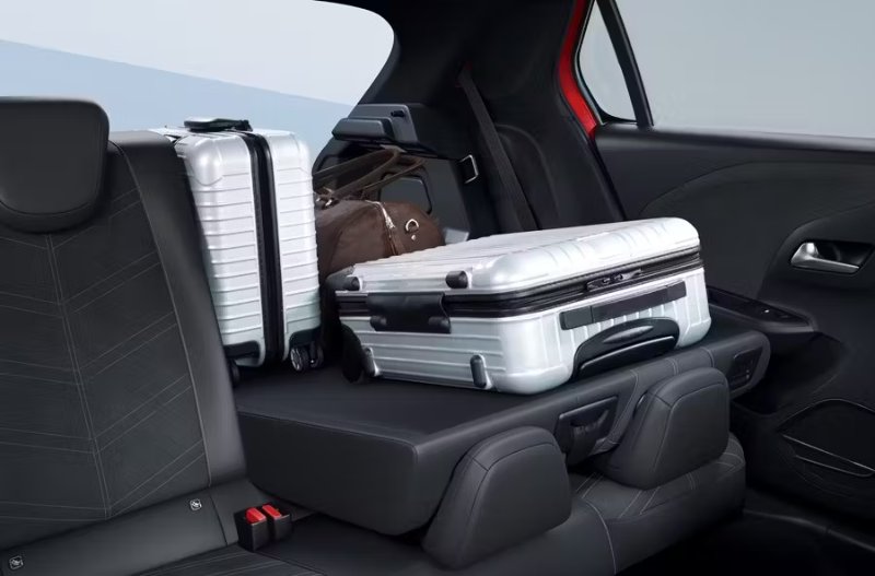 vauxhall corsa luggage boot space